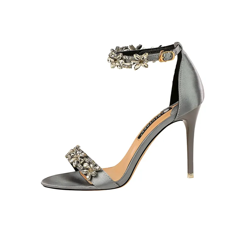 QITUMAUL One Strap Sandals Women's-6