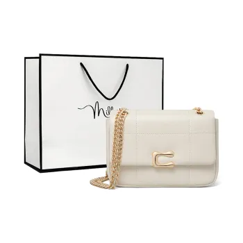 MILLIE'S Cow Leather Underarm Shoulder Bag, Crossbody Bag Regular Women's Milkshake White
