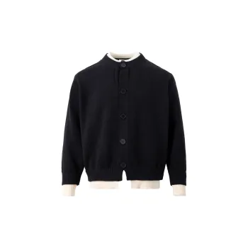 HEIYIXIANSHENG Knitwear Unisex Black