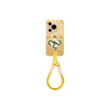 [Sunflower Yellow]Short Lanyard-Snake