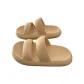 Cream Apricot[Minimalist Style Solid Color Double Strap]