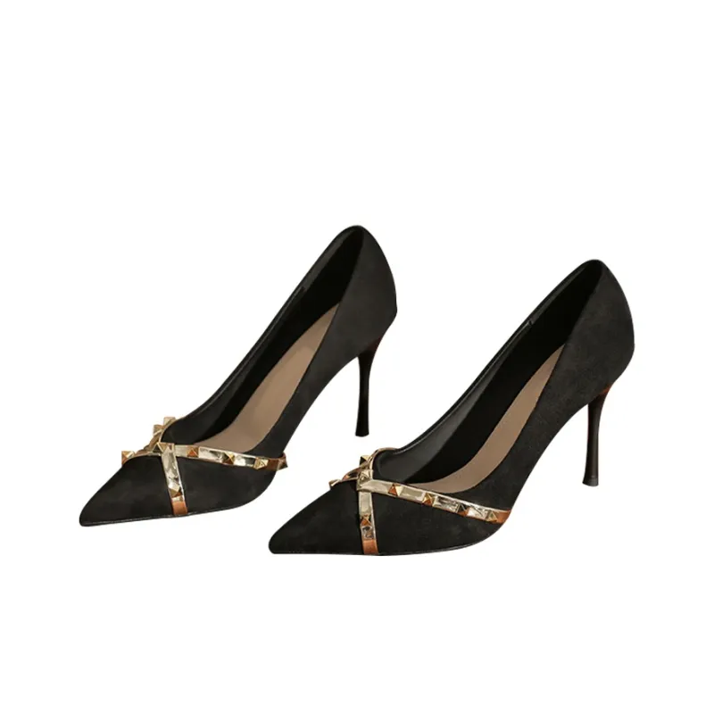 MCKP Slim Heel High Heels 9cm Women's-4