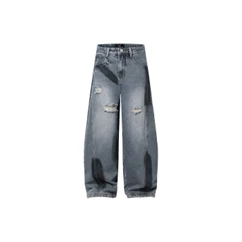 Cost Per Kilo Jeans Unisex Color Block