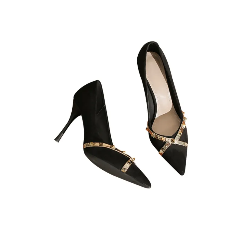 MCKP Slim Heel High Heels 9cm Women's-5