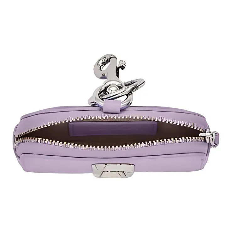 MARC JACOBS Cow Leather Charm Bag Accessory Mini Women's Lilac-3