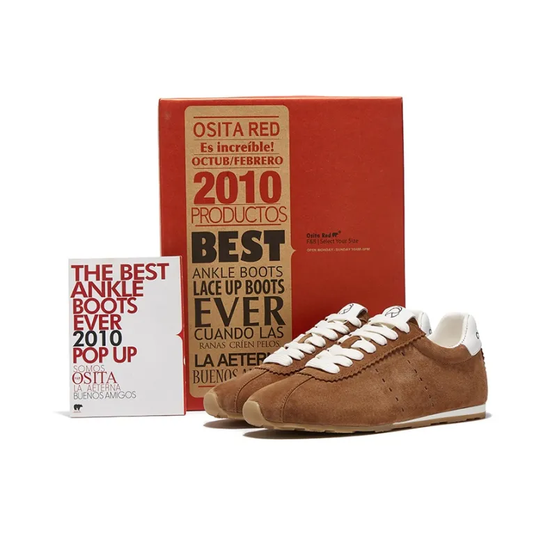 OSITA RED Cushioned Wear Resistant Breathable Slip Resistant Low Top Casual Shoes Women's Box-7