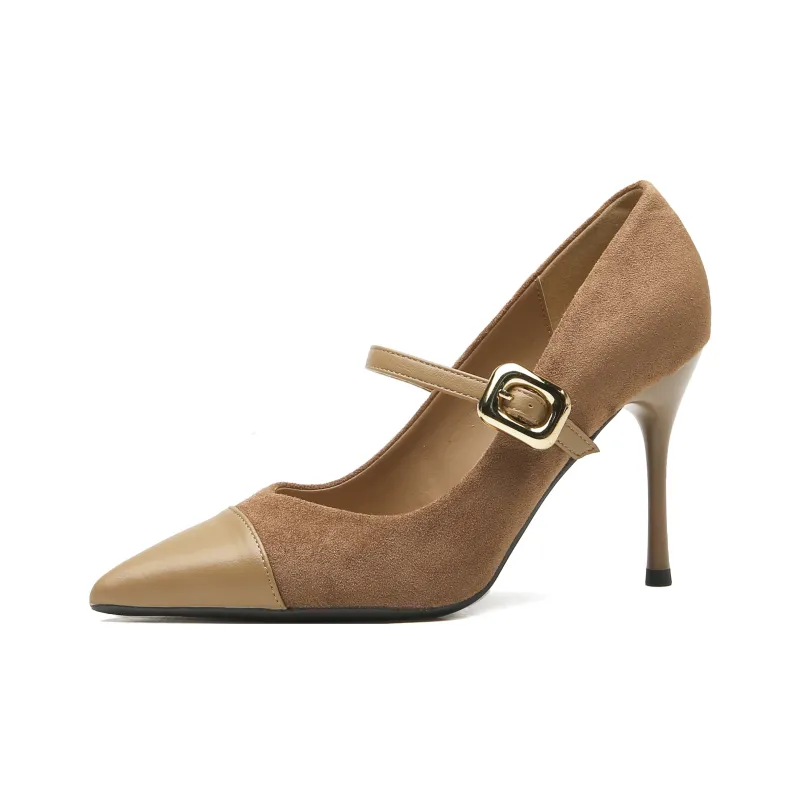 Dunnu Slim Heel High Heels 9cm Women's Box Included-5