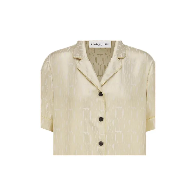 DIOR Shirts Women's Yellow-2