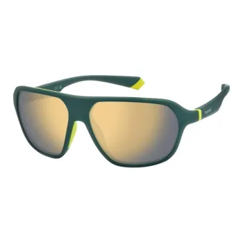 Polaroid Plastic Square Sunglasses Unisex Green