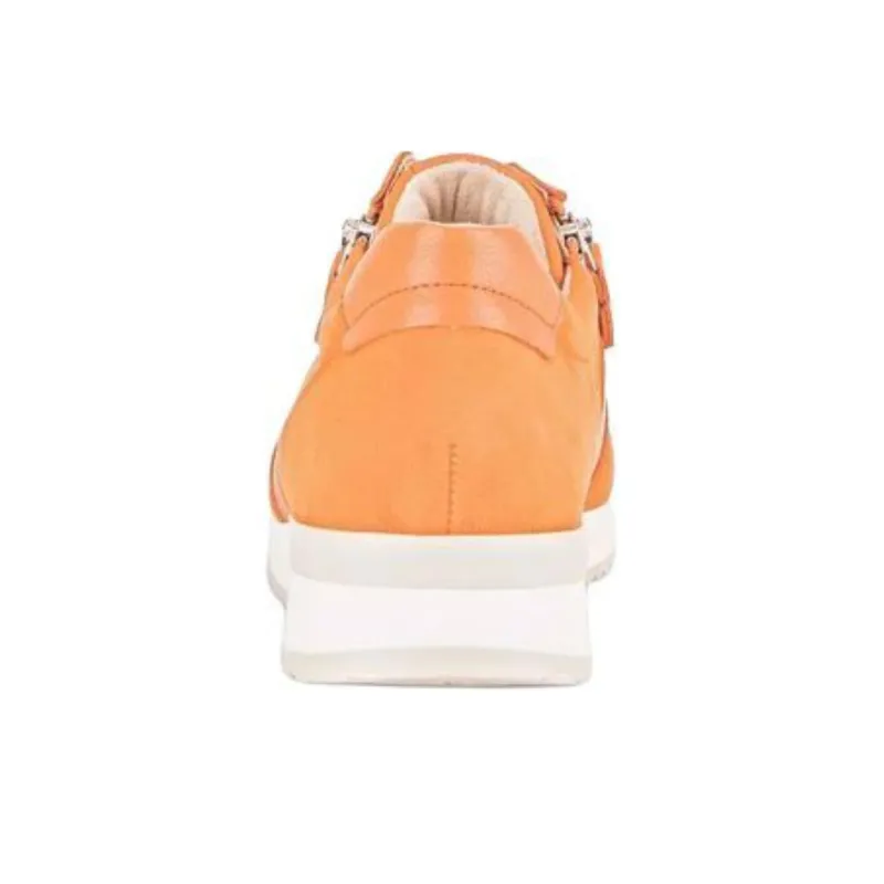 Gabor Fashion Low Top Casual Shoes Women's Orange-4