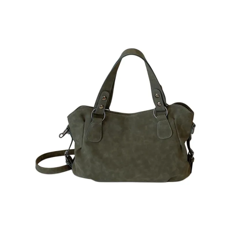 LARTIGENT PU One Shoulder Crossbody Tote Armpit Handbag Regular Women's Green/Black/Brown-1