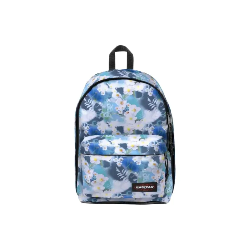 EASTPAK Nylon Backpack Unisex Blue-0