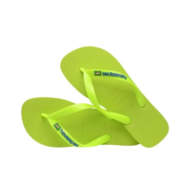 Havaianas Abrasion-Resistant Flip Flops Women's Green-4