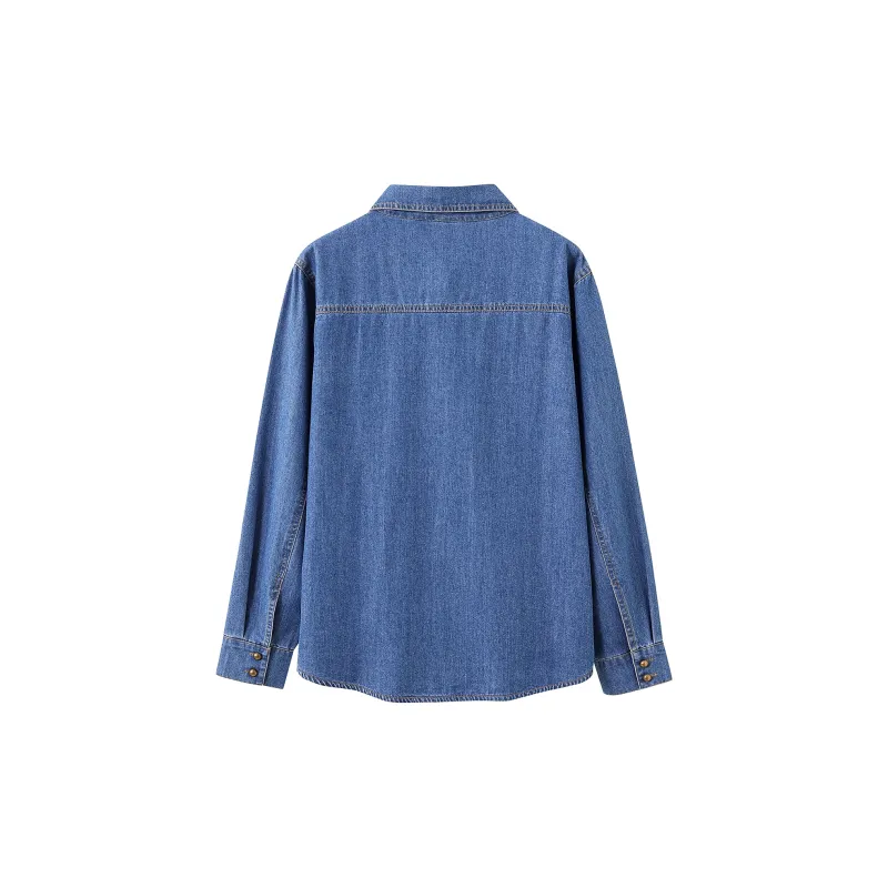DonnaZilan Shirts Women's Blue-1