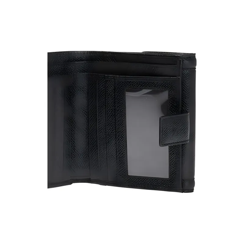 FERRAGAMO Leather Wallet Regular Women's Black-3