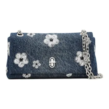 MARC JACOBS Denim Shoulder Bag Crossbody Bag Mini Women's Denim Blue