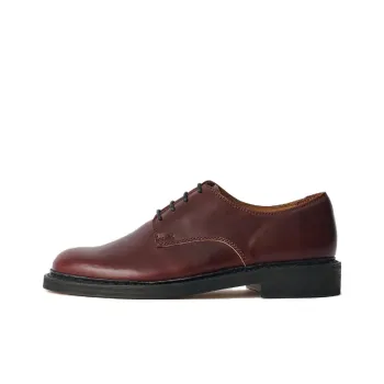 OUR LEGACY Uniform Parade Dress Shoes Unisex Burgundy