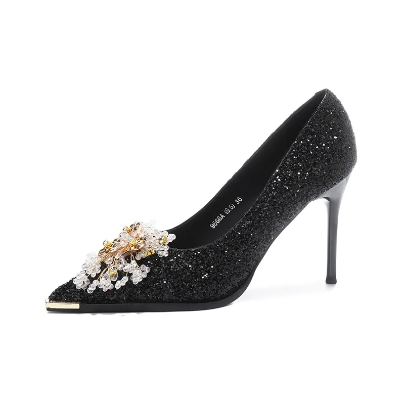 XIMO BULL Slim Heel High Heels Women's-18