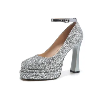 Than Than Me Chunky Heel High Heels Women's