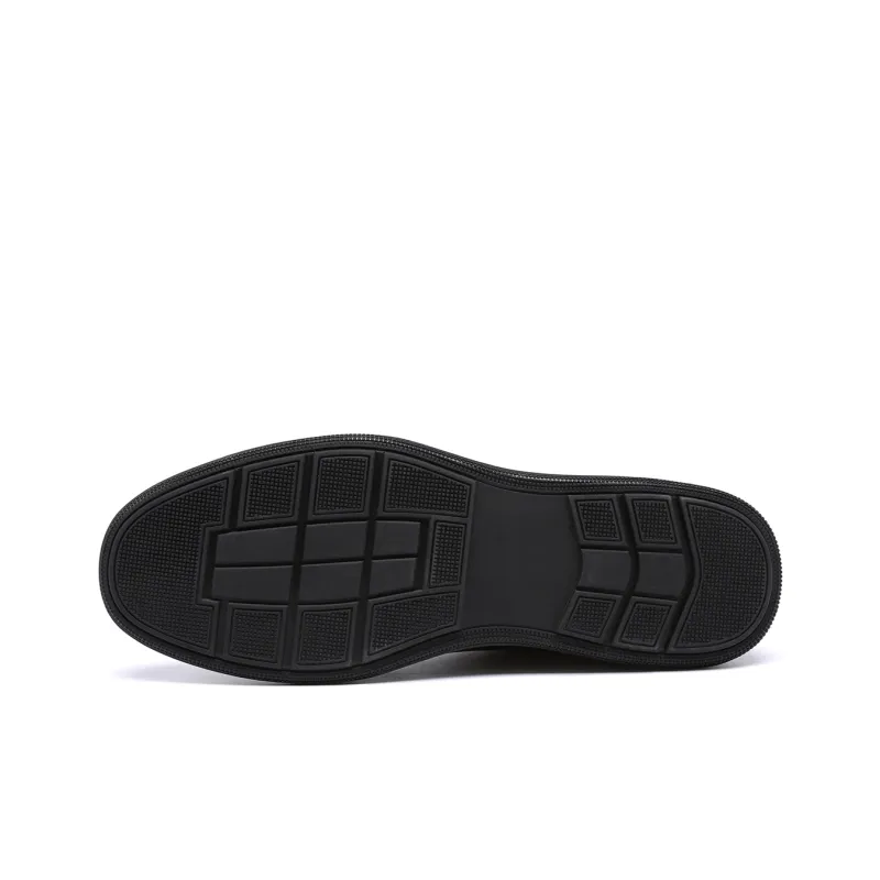 RED DRAGONFLY Leather Sports Shoes Wear resistant And Lightweight Low Top Casual Leather Travel Shoes-2