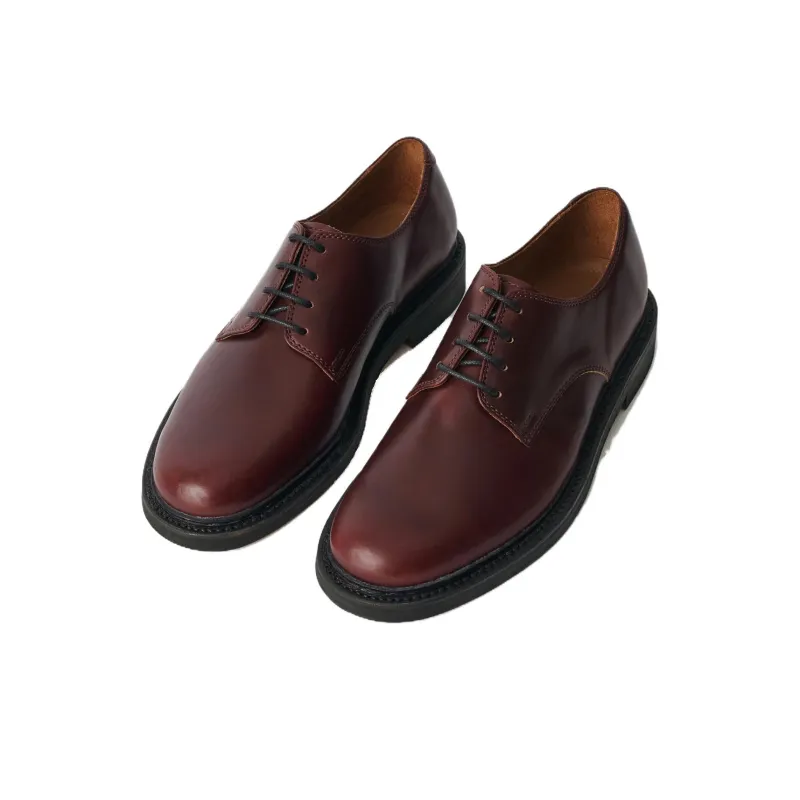 OUR LEGACY Uniform Parade Dress Shoes Unisex Burgundy-1