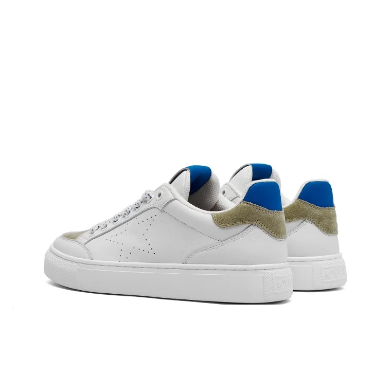 Oak Elephant Coverage Low-Top Skateboard Shoes Men's White-3