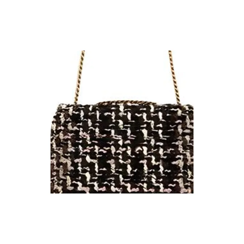 TORY BURCH Kira Tweed Envelope Bag, Handbag, Shoulder Bag Women's Multicolor-3
