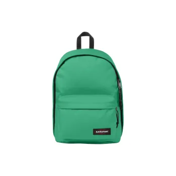 EASTPAK Leather Backpack Unisex Sapphire Green