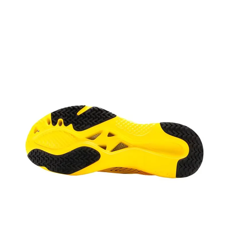 HEALTH Cushioning Wear Resistant Low Top Running Shoes Unisex Yellow-3