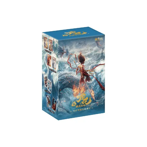 CARD.FUN x NEZHAZHIMOTONGNAOHAI Movie Collectible Collectible Card IP/Anime Cards 10 Bags/Box