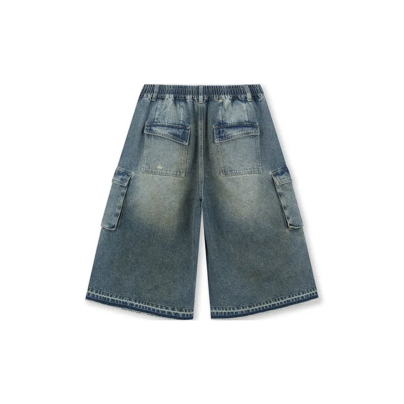 BONELESS Denim Shorts Unisex-5