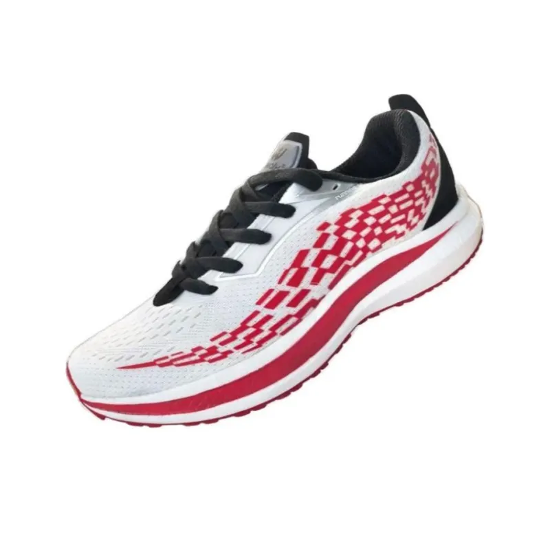 HIWALK Low-Top Running Shoes Women's Flame Red-3