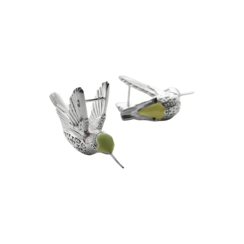 Bottega Veneta 925 Sterling Silver Earrings Women's Silver-1
