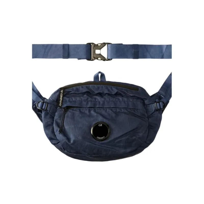 C.P.Company Polyamide Fanny Pack Kids' Marine Blue-1