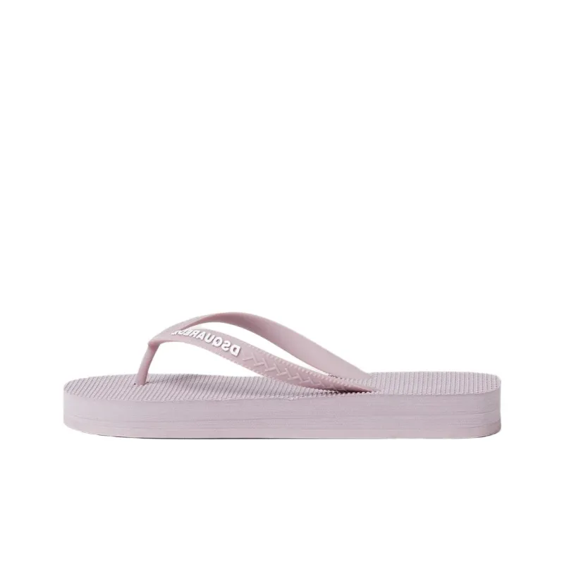 DSQUARED 2 Logo Detailed Flip Flops-0