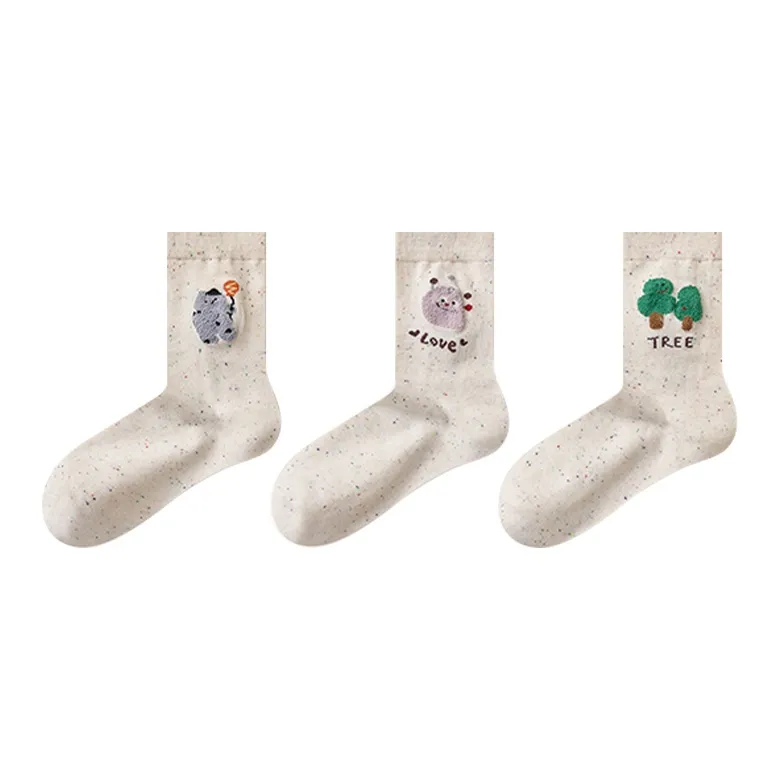 Montagut Mid-Calf Socks Women's Combo Set-2