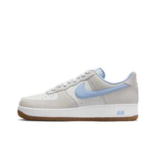 Nike Air Force 1 Low '07 LV8 Photon Dust White Gum Medium Brown Psychic Blue
