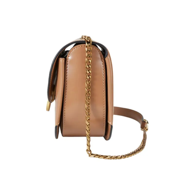 PIERRE CARDIN Cow Leather Crossbody Bag Regular Women's Brown-4