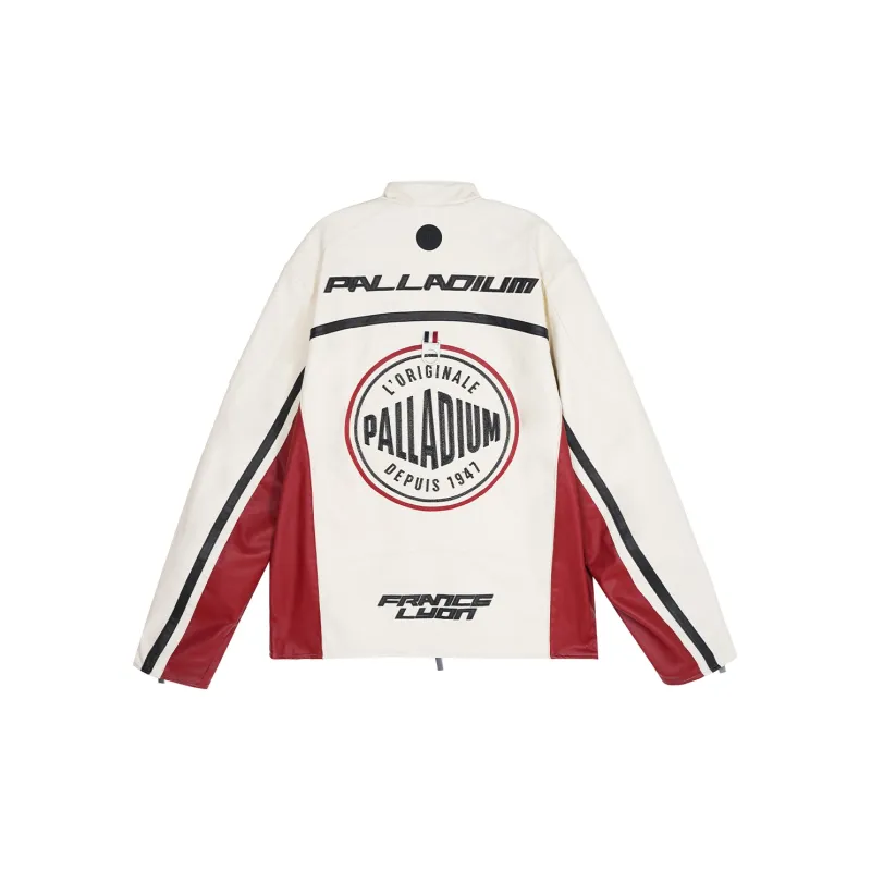 Palladium Leather Jacket Unisex-5