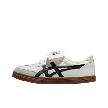 Asics Aaron Anti Slip Wear Resistant Low Top Skateboard Shoes Unisex White