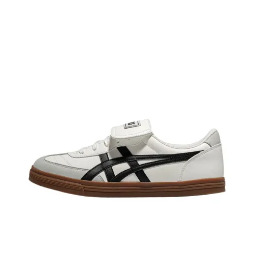 Asics Aaron Anti Slip Wear Resistant Low Top Skateboard Shoes Unisex White