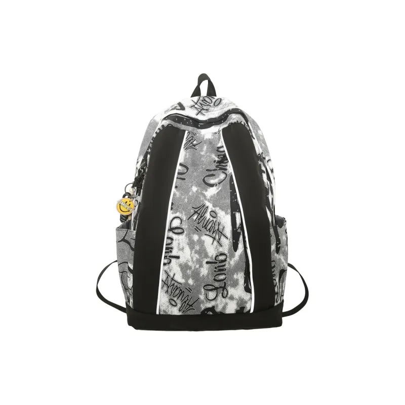 GOBLIN SHARKS 1759 Nylon Backpack Regular Unisex Black/Gray/Blue-7