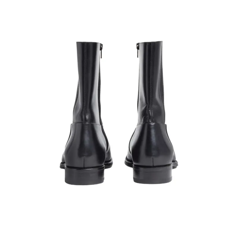 Dsquared2 D2 Classic Flat Ankle Boots-3