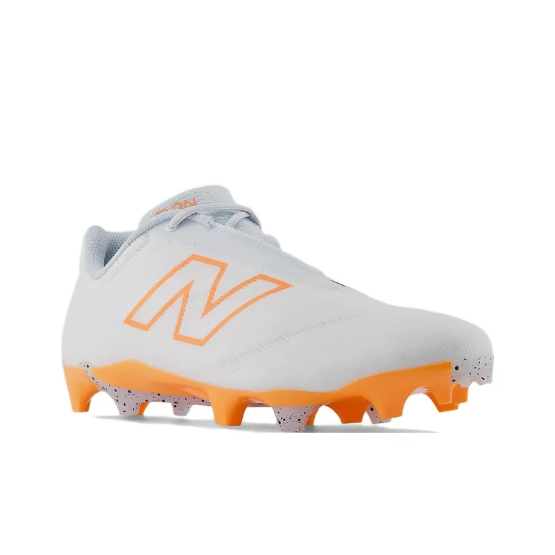 New Balance Burn X4 White Hot Mango Ice Blue-1