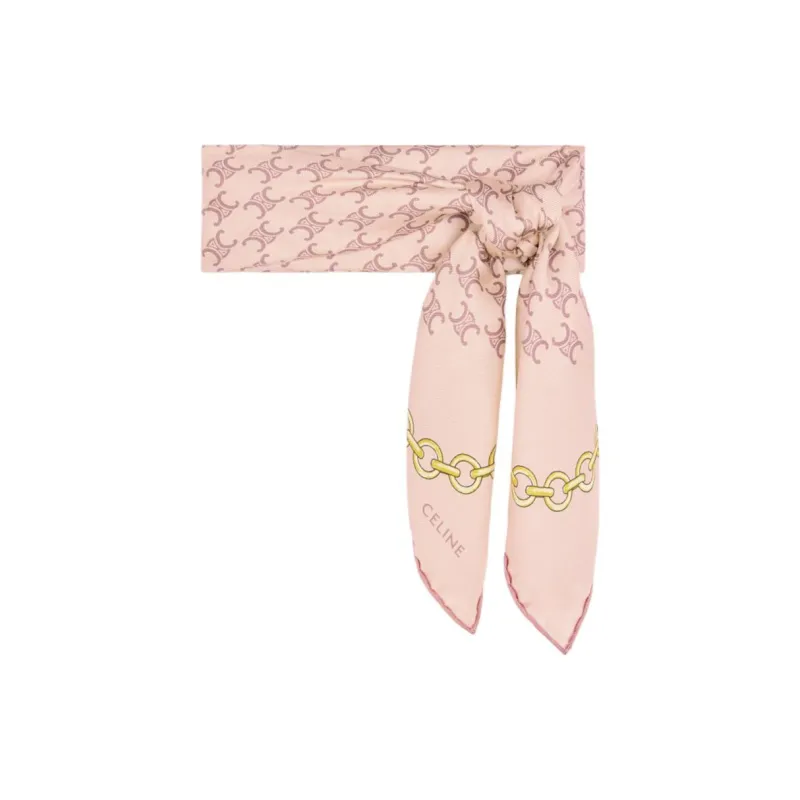 CELINE Bandana In Heritage Silk Twill-1