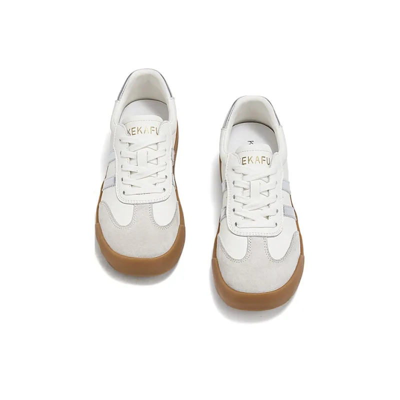 KEKAFU Anti-Slip And Wear-Resistant Height Increasing Low-Top Casual Shoes Women's-3