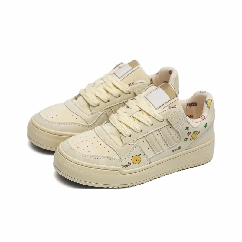 Circle Small Coverage Abrasion Resistant Lightweight Low Top Skateboard Shoes Women's-6