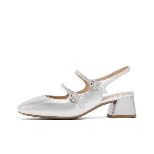 BELLE Block Heel High Heels Women's
