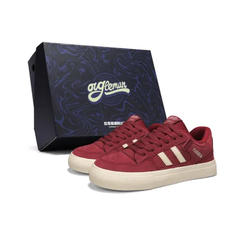 OUGLEMEN Slip Resistant Low Top Skateboard Shoes Men's Box Included
