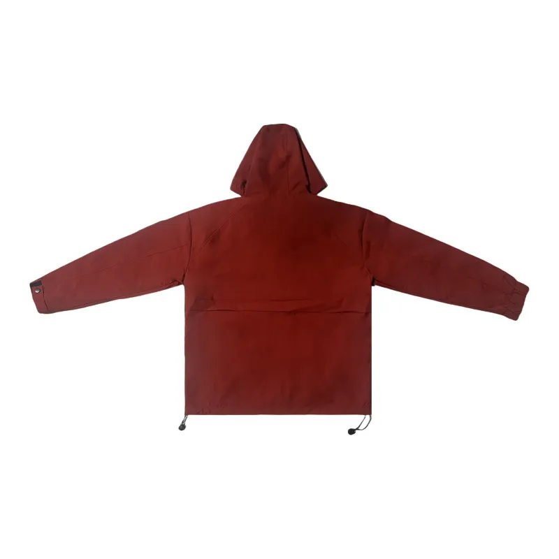 MESUCA Waterproof And Windproof Windbreaker Coats Unisex Sand Salt Red-1